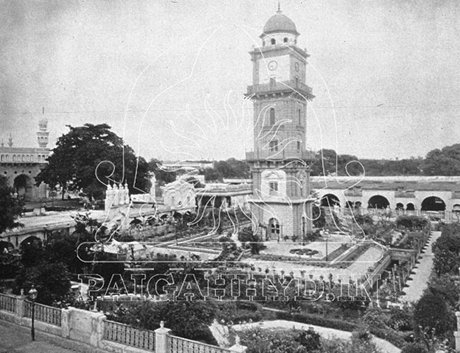 Mahbub Chowk Clock Tower near Charminar Belongs to Nawab Asman Jah Bahadur